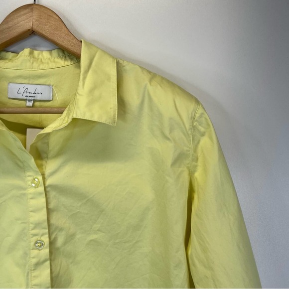 Revolve L'Acadamie Tory button down cornsilk - large - Picture 5 of 12